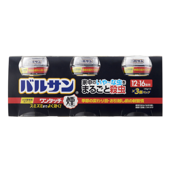 防虫 バルサンワンタッチ煙タイプ 40g×3 レック