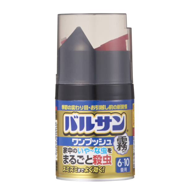 防虫 バルサンワンプッシュ霧タイプ 46.5g レック