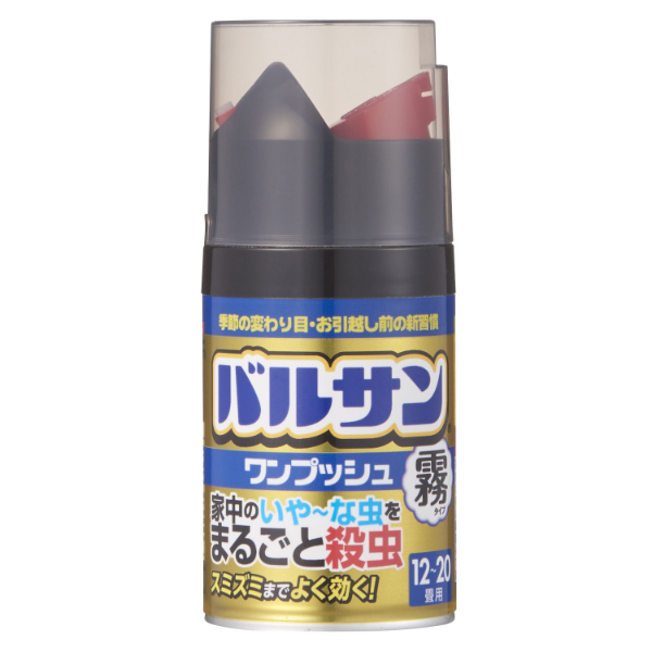 防虫 バルサンワンプッシュ霧タイプ 93g レック