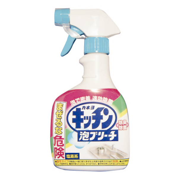 漂白剤 キッチン泡ブリーチ 本体 カネヨ石鹸