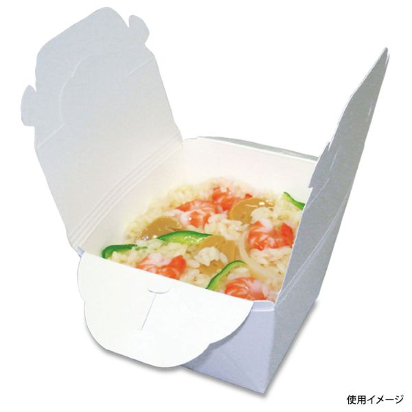 カレー容器 FT-M (白無地) 京王