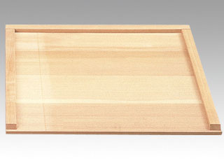 和食用品 木製 三方枠付のし板大 (3升用)