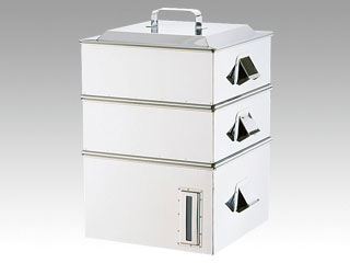 中華用品 SA電磁専用業務用角蒸器 2段 39cm