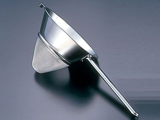 麺用品 UK18-8 シノア(25メッシュ)24cm