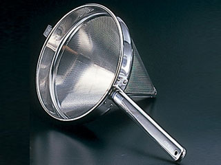 麺用品 UK18-8 スープ漉し30cm