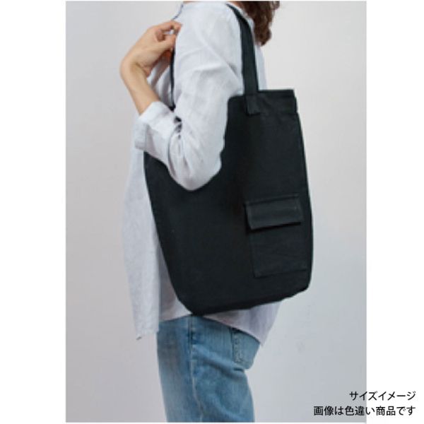 エコバッグ 廣川 キャンバスエコバッグ 小 白