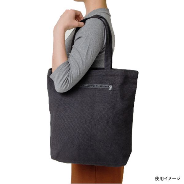 エコバッグ 廣川 キャンバスエコバッグ 大 黒