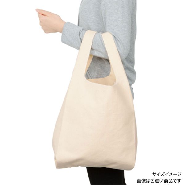 エコバッグ 廣川 キャンバスマルシェバッグ 白