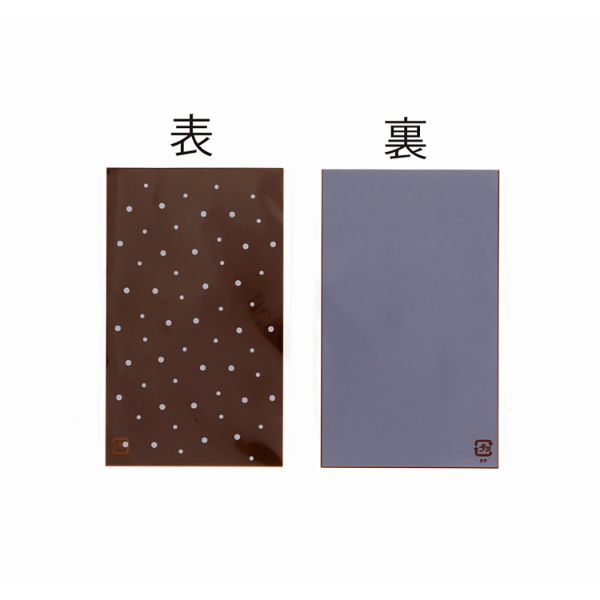 クリスタルパック 5S プチドット ブラウン バラ出荷