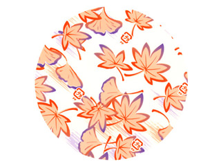 おかずカップ ラミケース OPP 5A 紅葉銀杏柄 500枚 セイコー