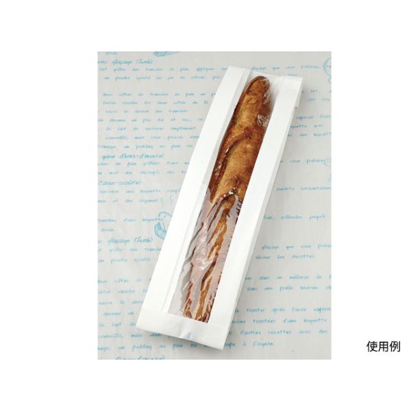 バケット袋 無地フェネット(白)No.114(大) 大阪ポリエチレン販売