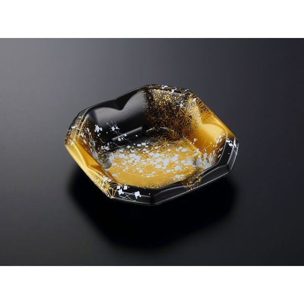 どんぶり容器 SD波音丼K18箔BK-BK身 中央化学