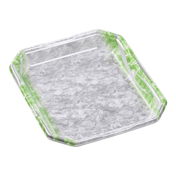 しゃぶしゃぶ長2.5人浅L 冷氷緑