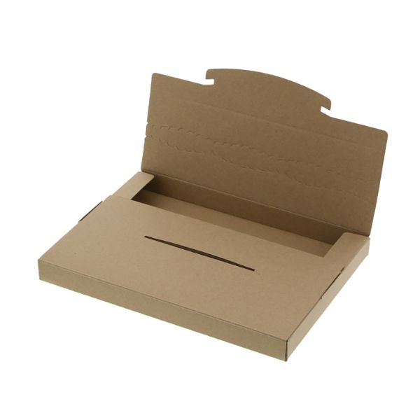 紙製発送資材 ラクポスBOX 265-25 クラフト バラ出荷 HEIKO