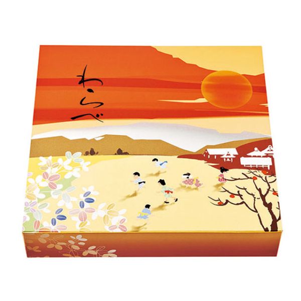 仕出弁当 エフピコチューパ 紙BOX一体型 70-70 わらべ 茶