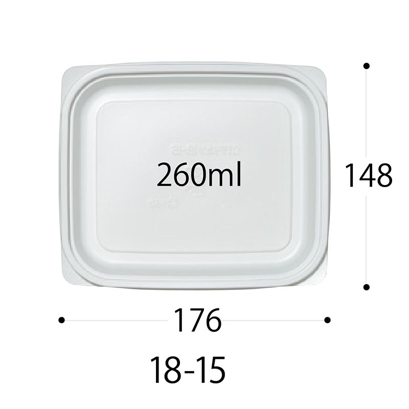 軽食容器 C-AP デリカン 18-15 身 中央化学