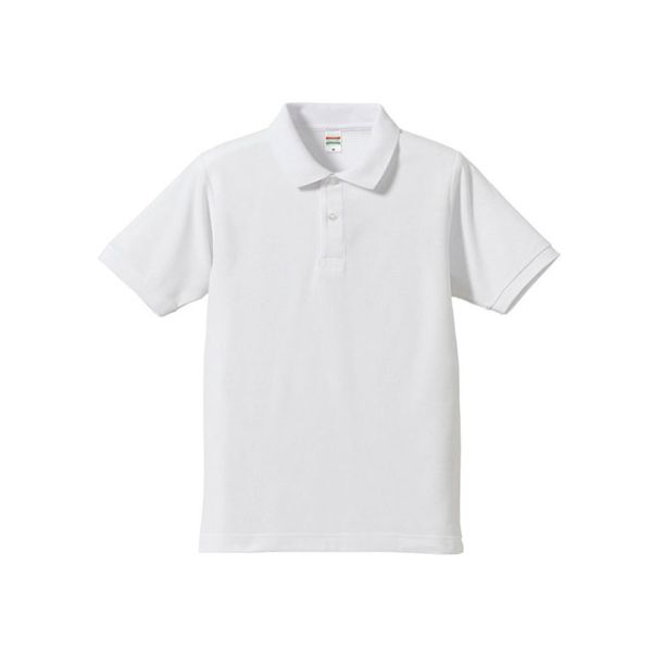 5050-01ポロシャツ ホワイト S United Athle