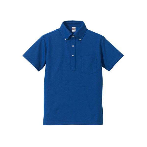 5051-01ポロシャツ ロイヤルブルー XS
