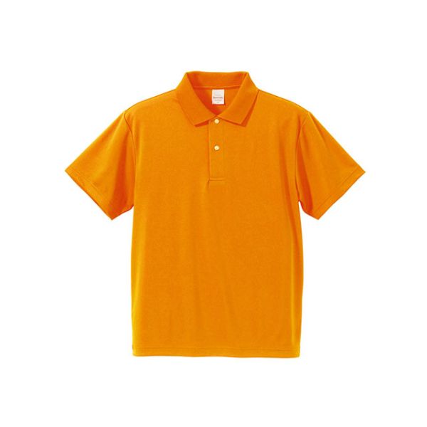 5910-01ポロシャツ オレンジ S United Athle