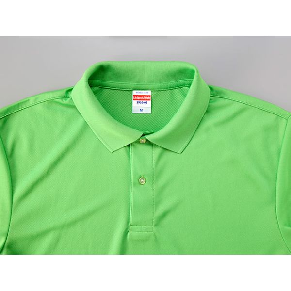 5910-01ポロシャツ パープル L United Athle
