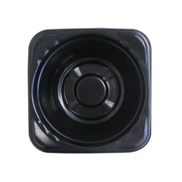 どんぶり容器 耐熱HT N丼-178 内黒外黒 本体 エフピコ