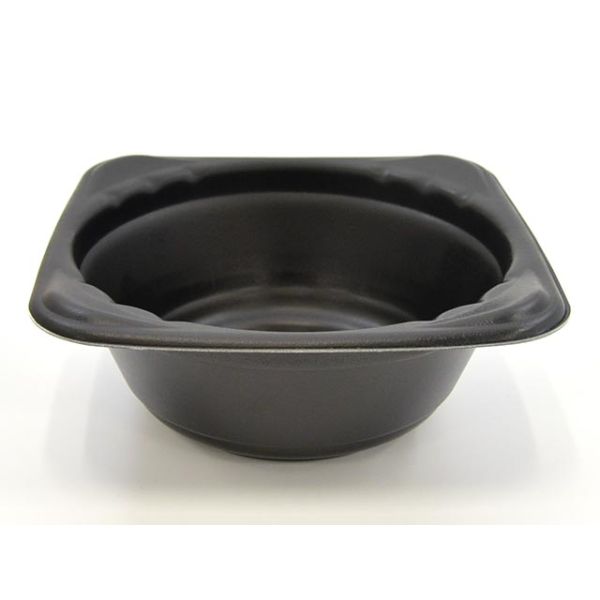 丼容器 エフピコ 耐熱HT N丼-194 内黒外黒 本体