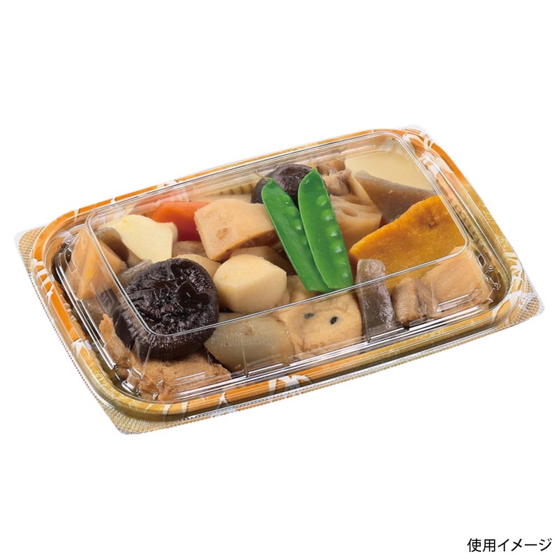 惣菜容器 MSD惣菜18-13(17) 和歌オレンジ エフピコ