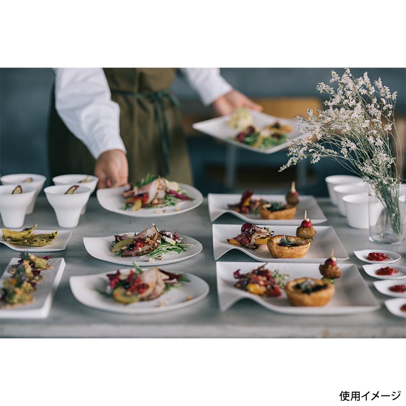 紙皿 WASARA 角皿(特大)【weeco】 伊藤景パック産業