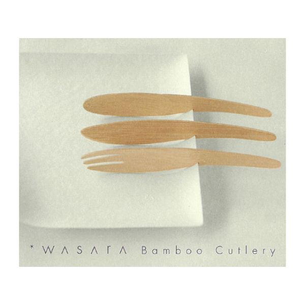 カトラリー WASARA 竹製ナイフ【weeco】 伊藤景パック産業