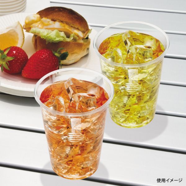 透明カップ プラスチックカップ 14透明 日本デキシー