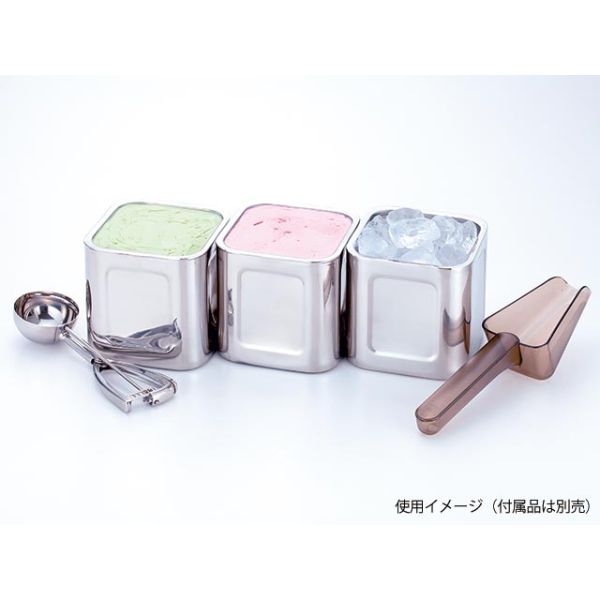 UK 角・深型キッチンポット・ダブルウォール15cm(セット) YUKIWA