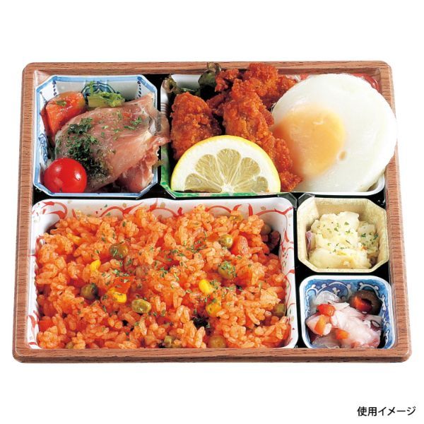 弁当容器 アヅミ産業 T-70-F 柄付