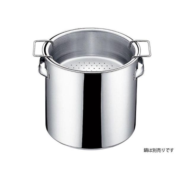調理用品 UK 丸フライヤー・かす揚げハンドル付28cm YUKIWA