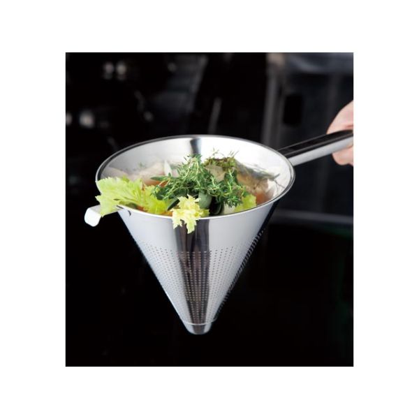 調理用品 UK パンチング スープこし21cm YUKIWA