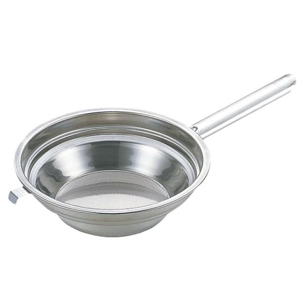 調理用品 UK 段付油こし(片手ハンドル)20-22cm YUKIWA
