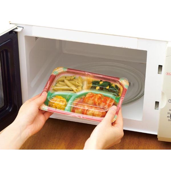 弁当容器 HT 宅BEN-M20-15 花陶器-緑 本体 新 エフピコ