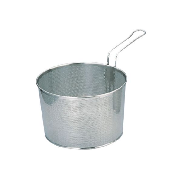調理用品 UK ボイルバスケット・片手ハンドル 24cm YUKIWA