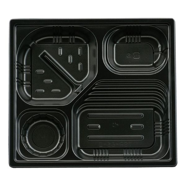 弁当容器 TSR-65(3) 黒 本体 タカギ産業