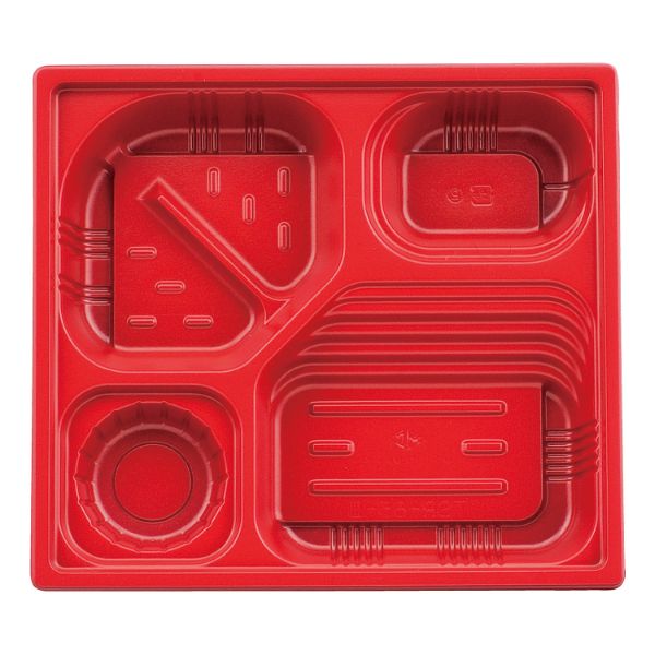 弁当容器 タカギ産業 TSR-65(3) 赤 本体