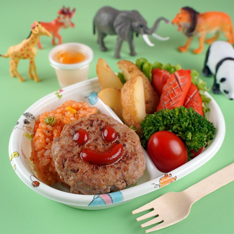 弁当容器 ミニー2ーB どうぶつ 本体 エフピコチューパ