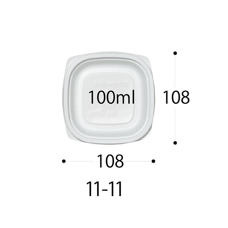 惣菜容器 CT デリカン11-11 身 T 中央化学