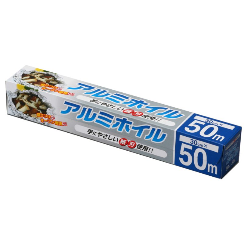食品消耗資材 業務用アルミホイル 30cm×50m 大和物産