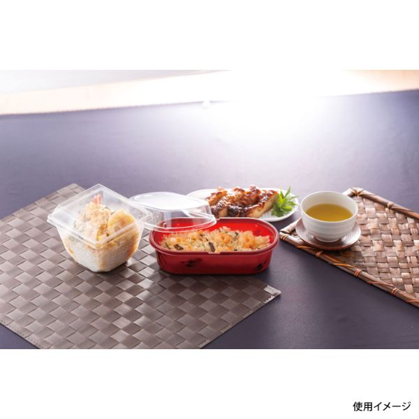 軽食容器 エスコン Z115-500 透明 スミ