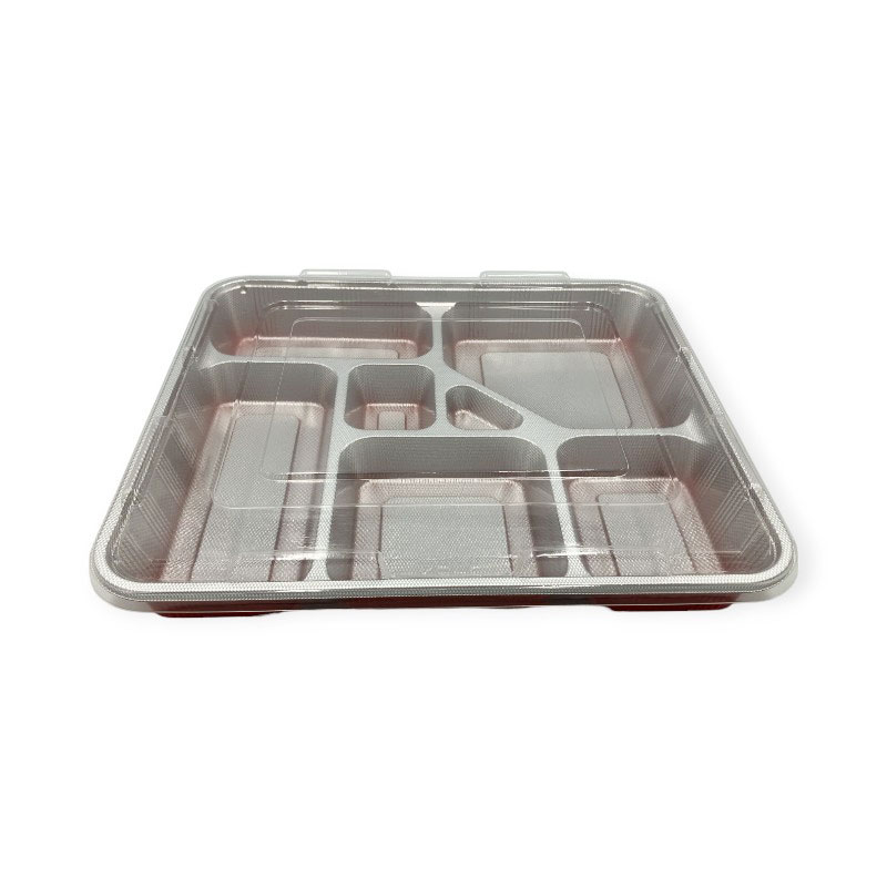仕出し弁当容器 KP-6 D(ダイヤカット) 福助工業