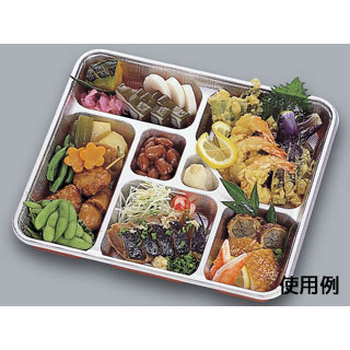 仕出し弁当容器 KP-6 D(ダイヤカット) 福助工業