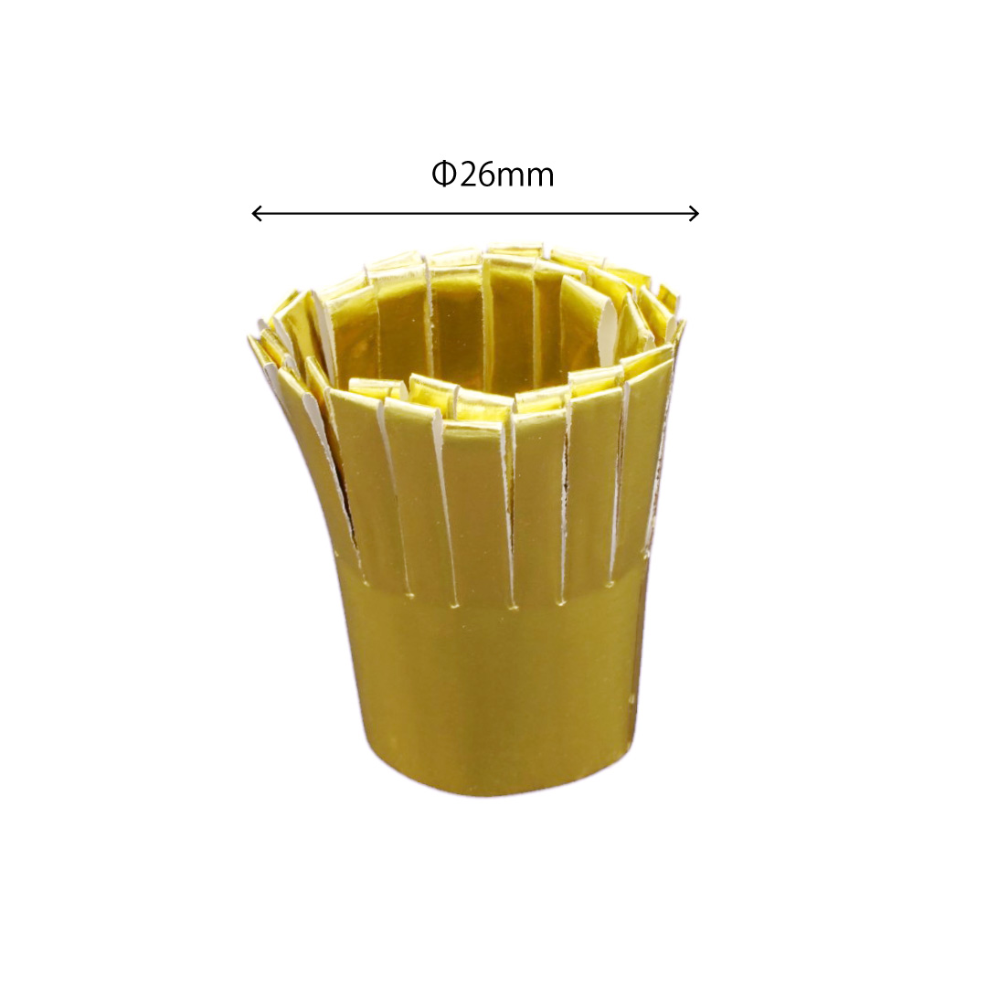 チキン向け資材 チャップ 金チャップ26φ