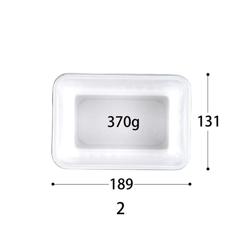 弁当容器 CF ランチBOX-2 IV 身 中央化学