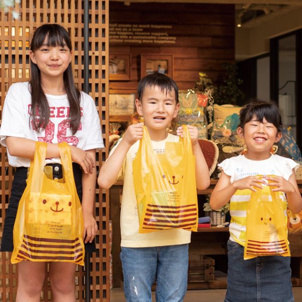 レジ袋 うさこレジバッグ-M(100枚) ヘッズ