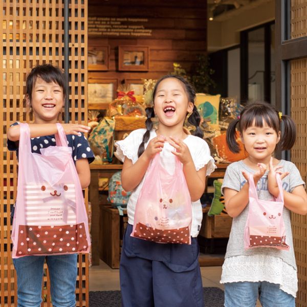 レジ袋 うさこレジバッグ-S(100枚) ヘッズ