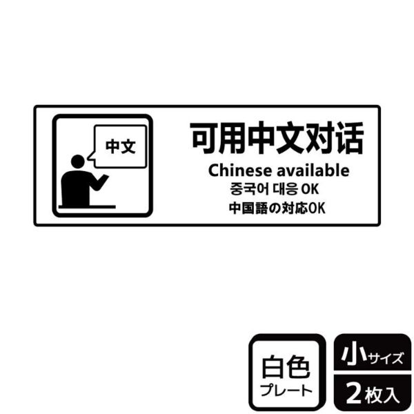 プレート KTK6087 中国語の対応OK 2枚入 KALBAS